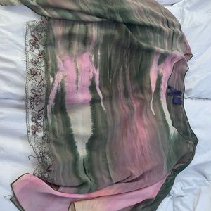 Womens see through shawl